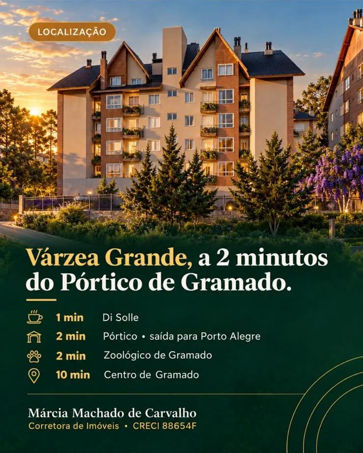 Localização: Várzea Grande, a 2 minutos do Pórtico de Gramado